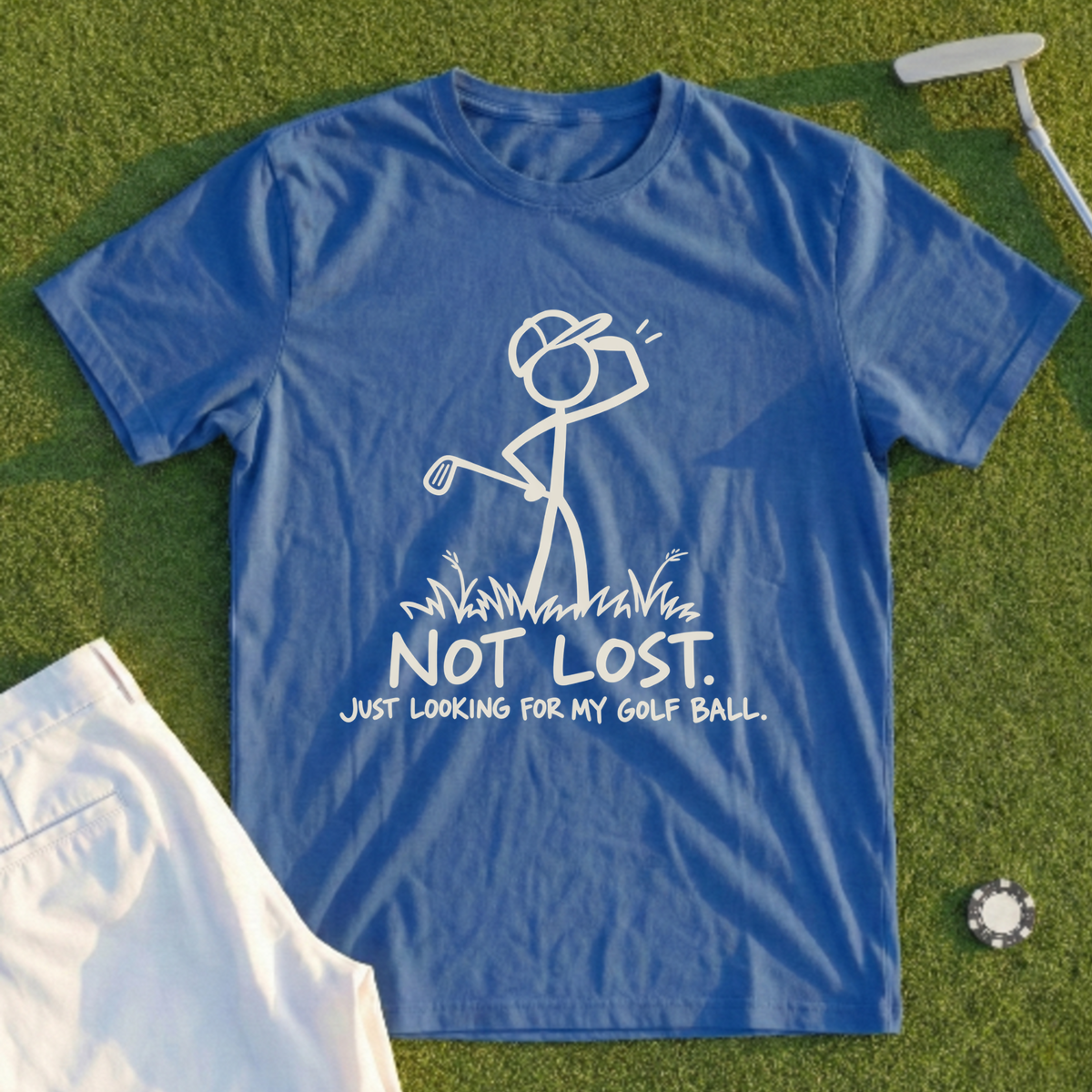Not Lost Just Looking For My Golf Ball Tee