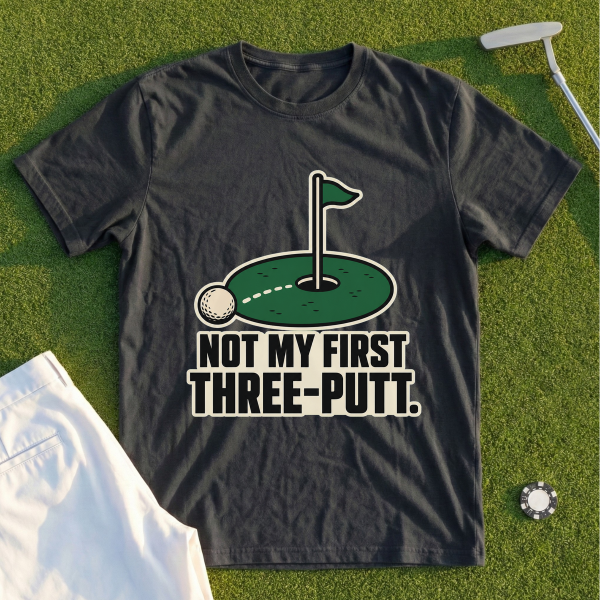 Not My First Three-Putt Tee