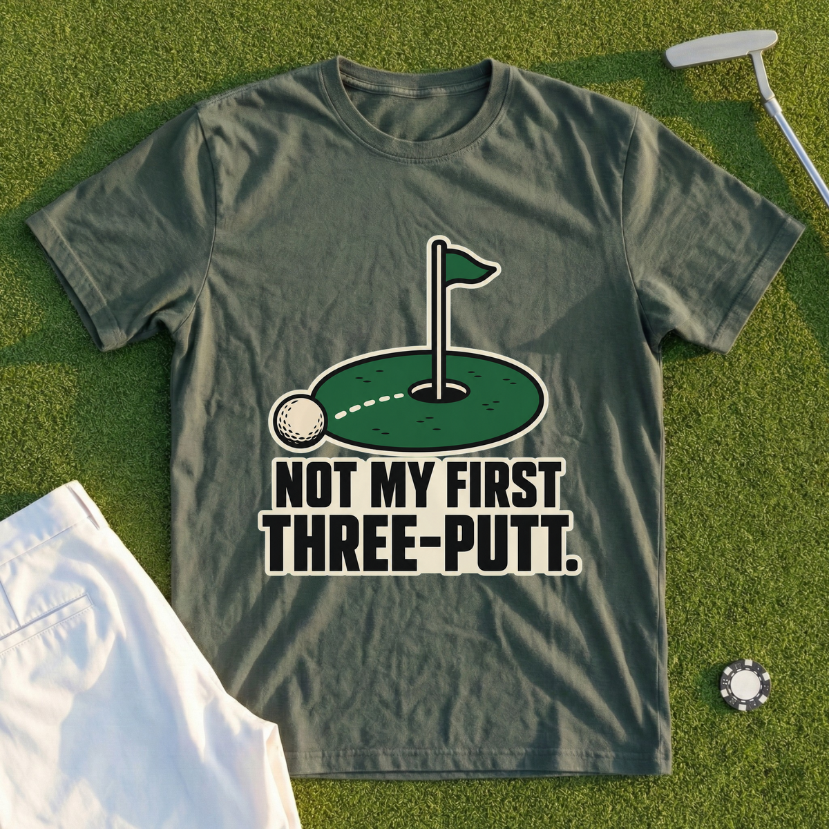 Not My First Three-Putt Tee