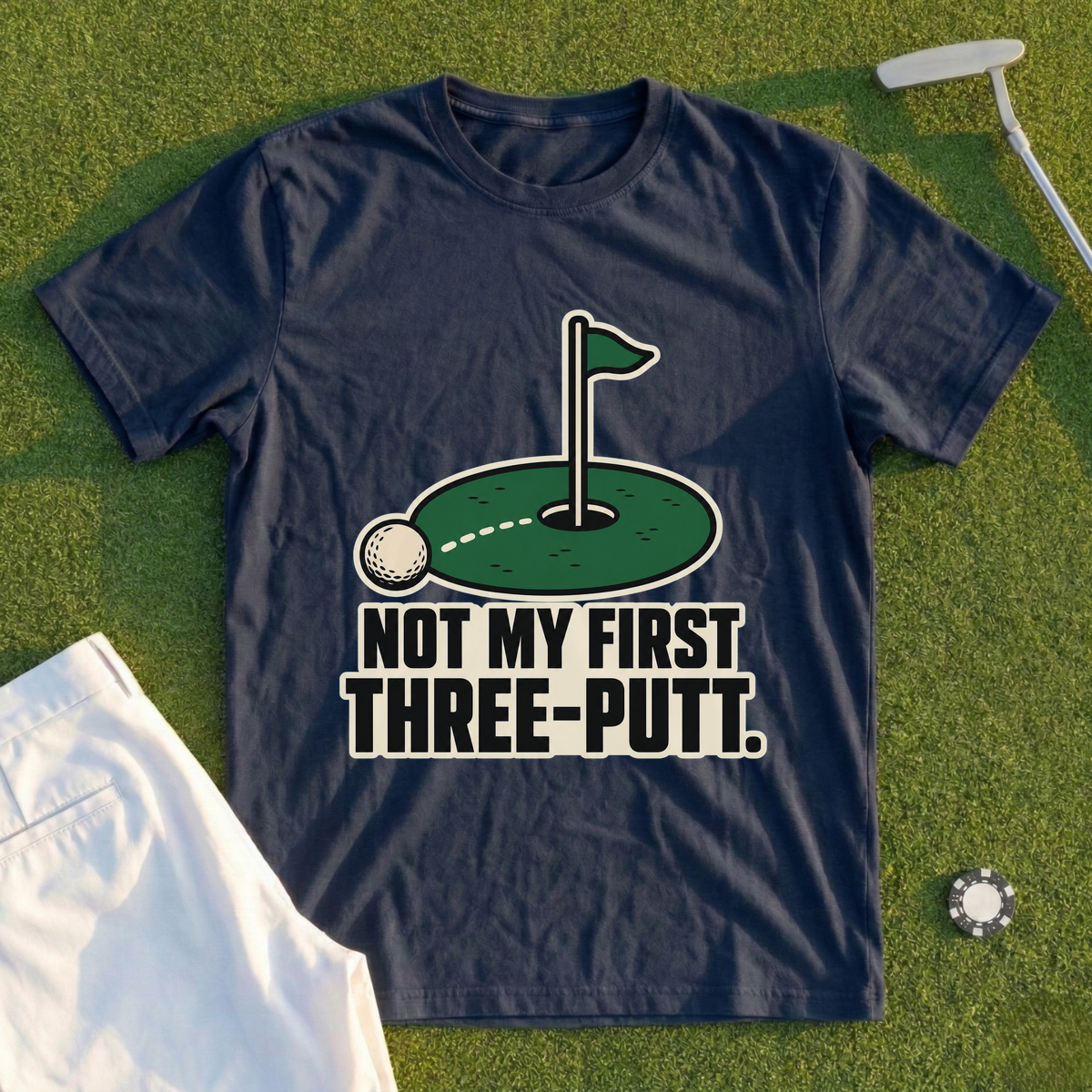 Not My First Three-Putt Tee