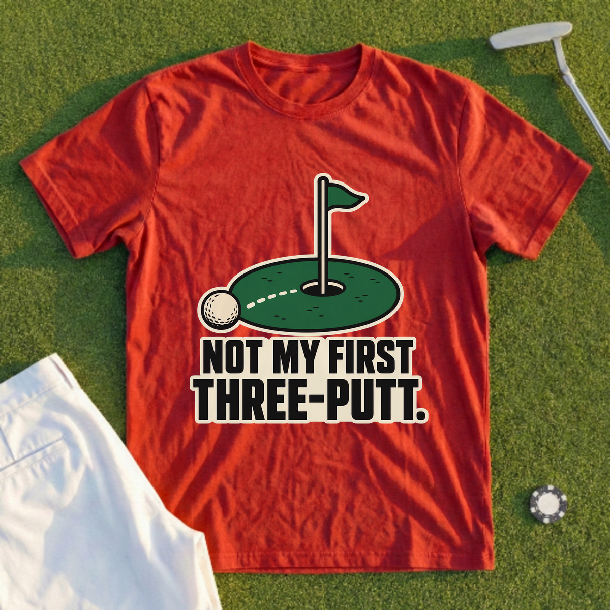 Not My First Three-Putt Tee
