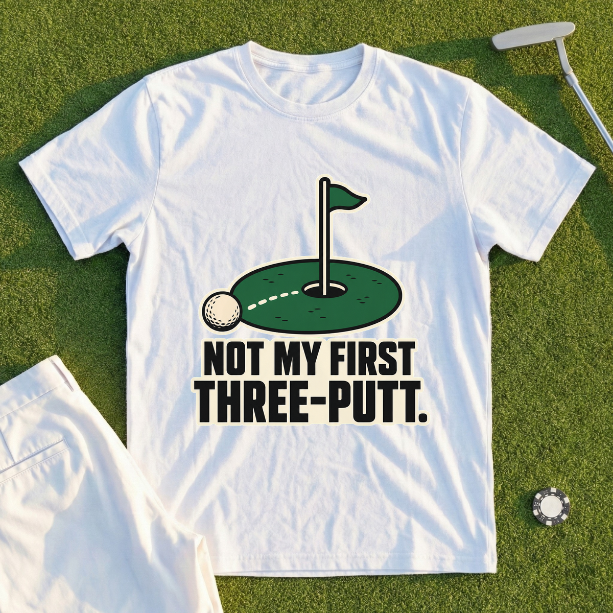 Not My First Three-Putt Tee