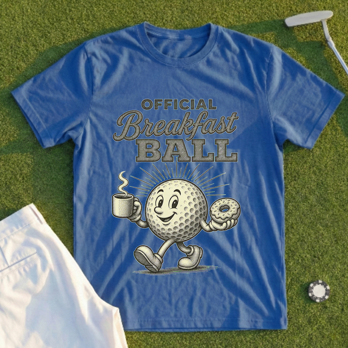 Official Breakfast Ball, Engraved Portrait Tee