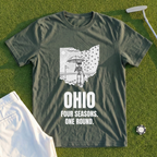 Ohio Four Seasons One Round Tee