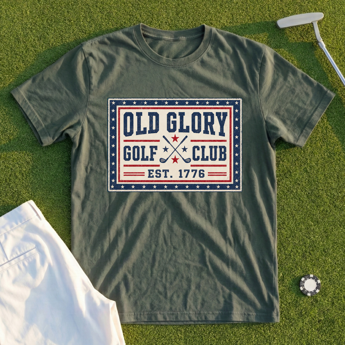 Old Glory Golf Club Tee