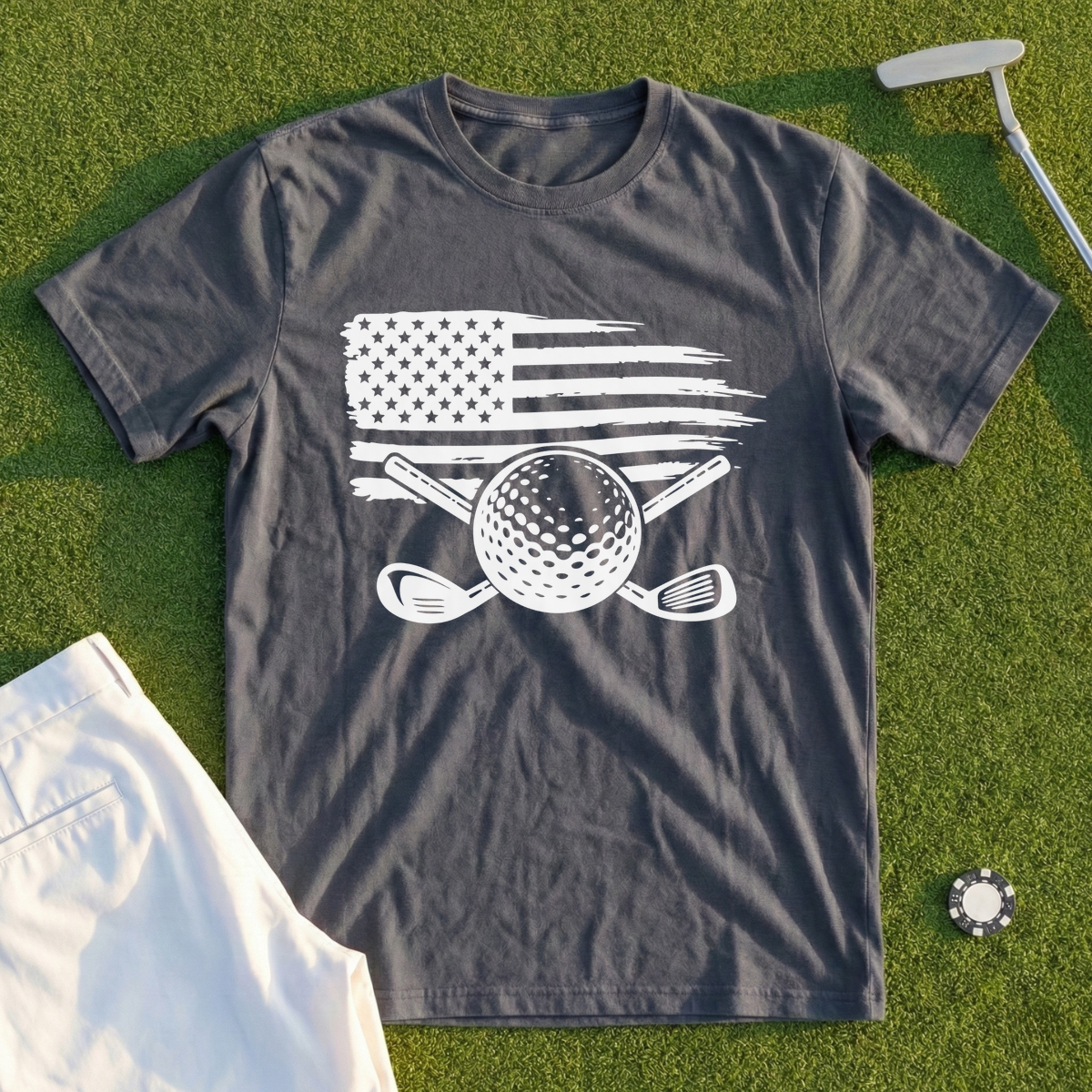 Old Glory Golf Tee