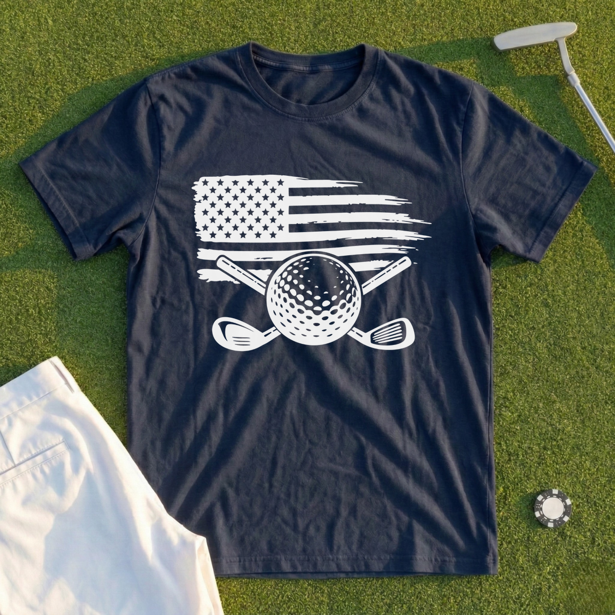 Old Glory Golf Tee
