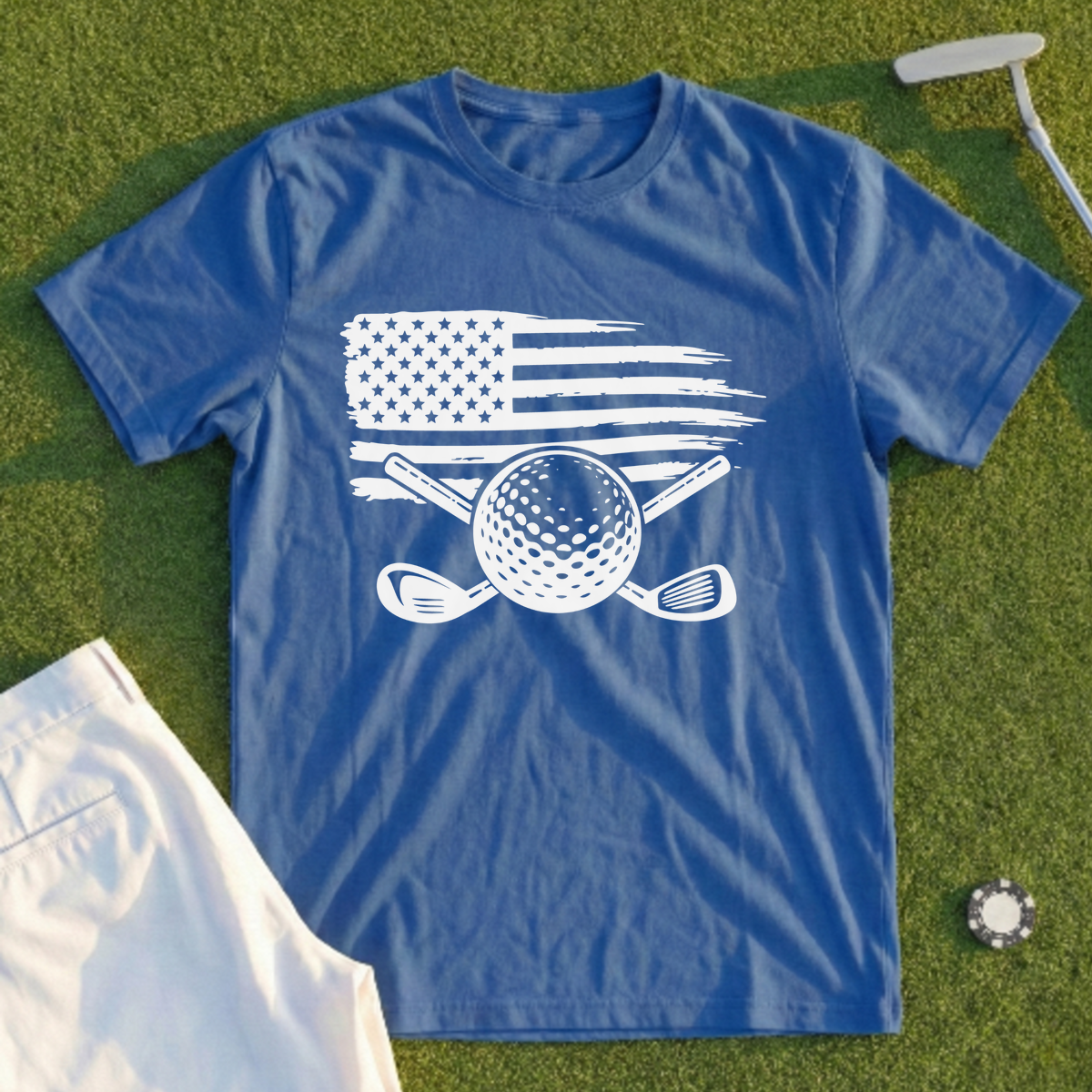 Old Glory Golf Tee