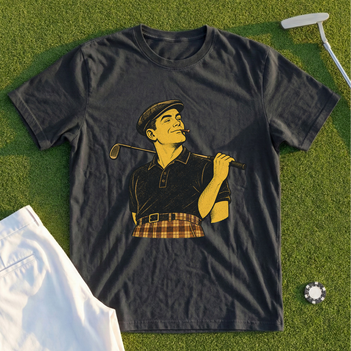 Old School New Round Tee