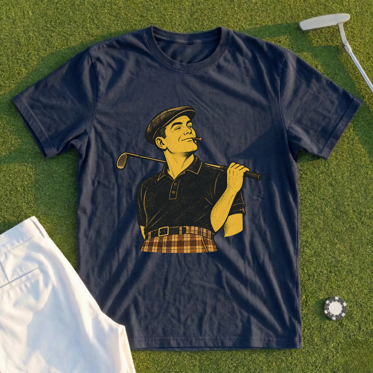 Old School New Round Tee
