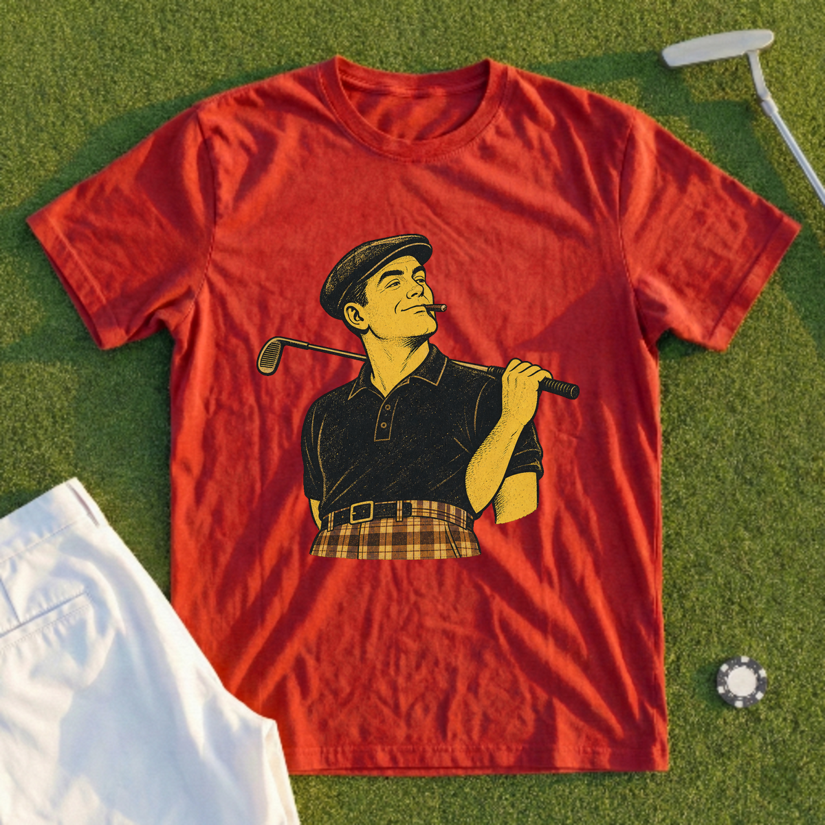 Old School New Round Tee
