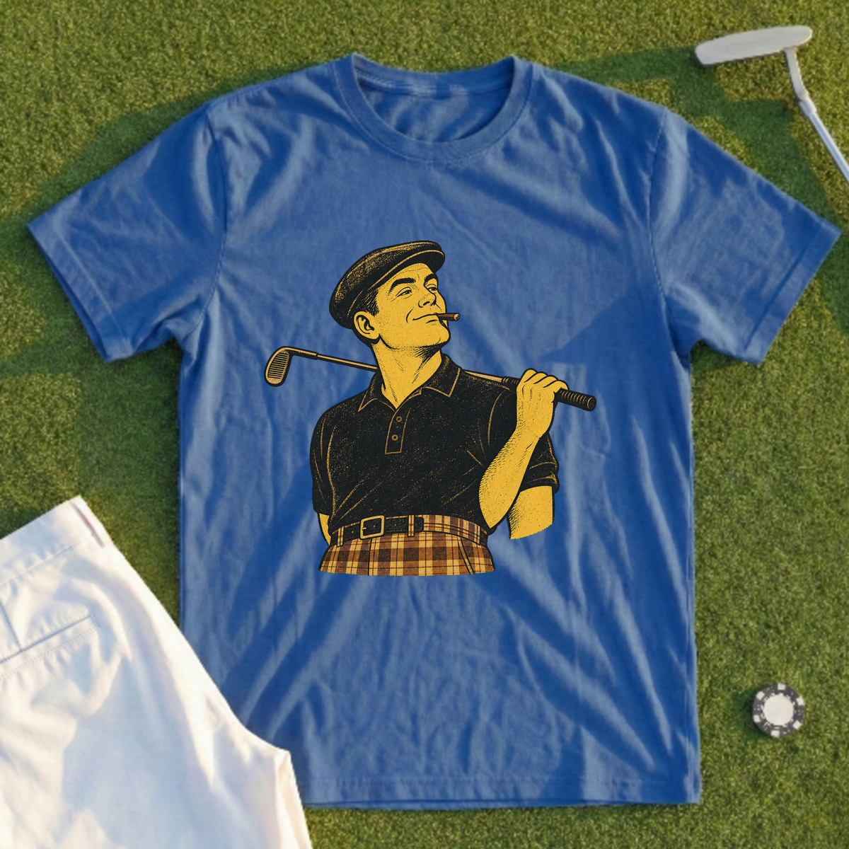 Old School New Round Tee