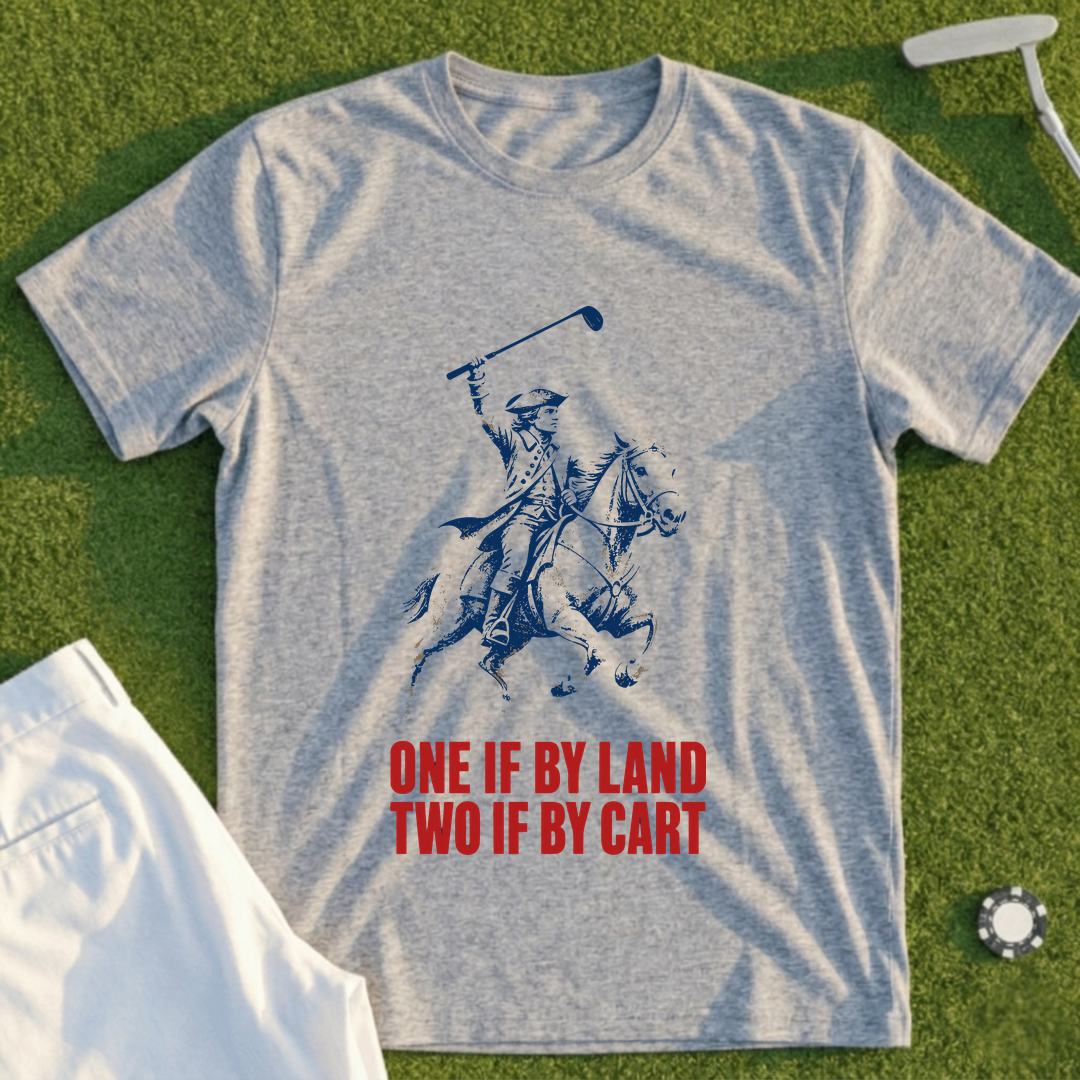 One If By Land Two If By Cart Tee