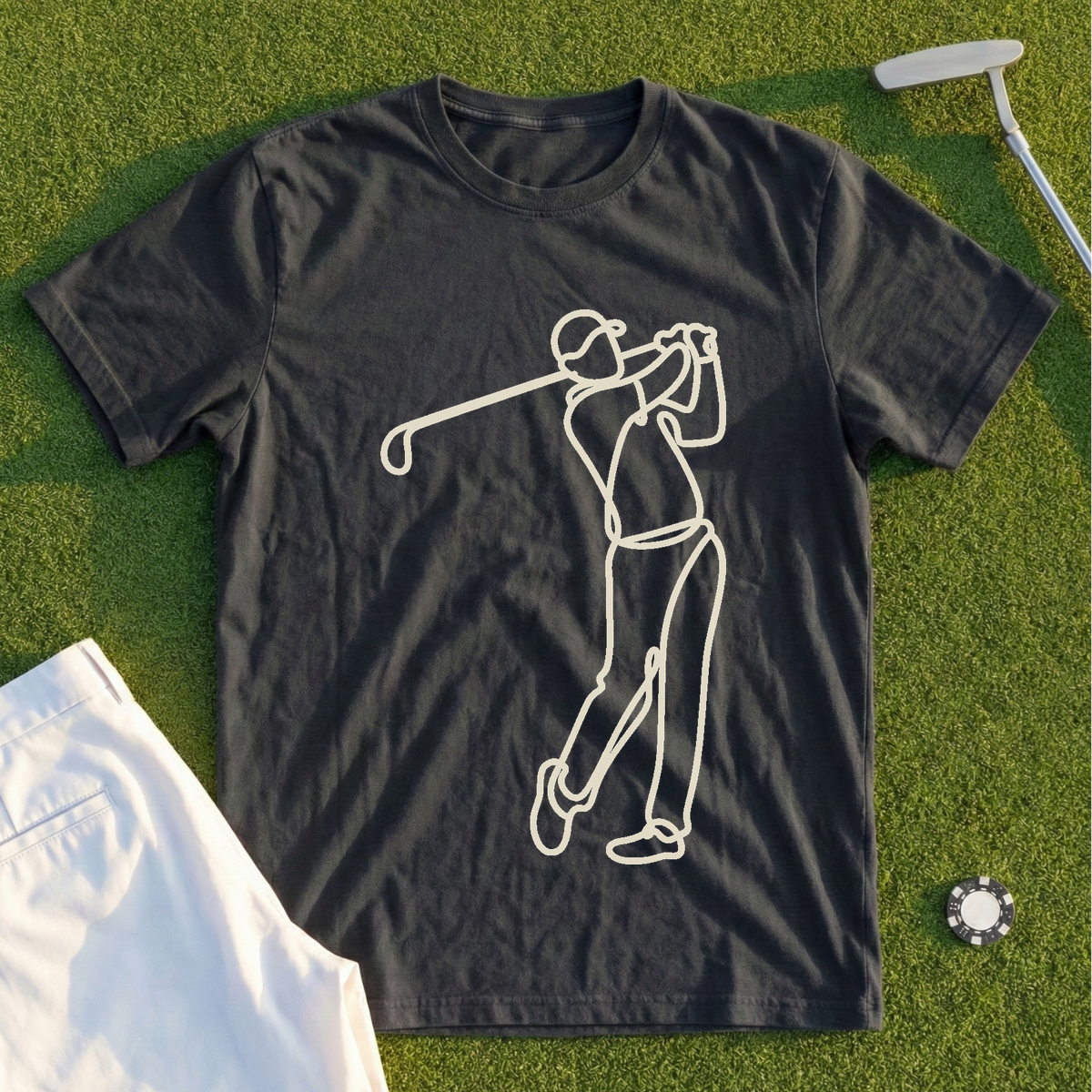 One Line One Swing Tee