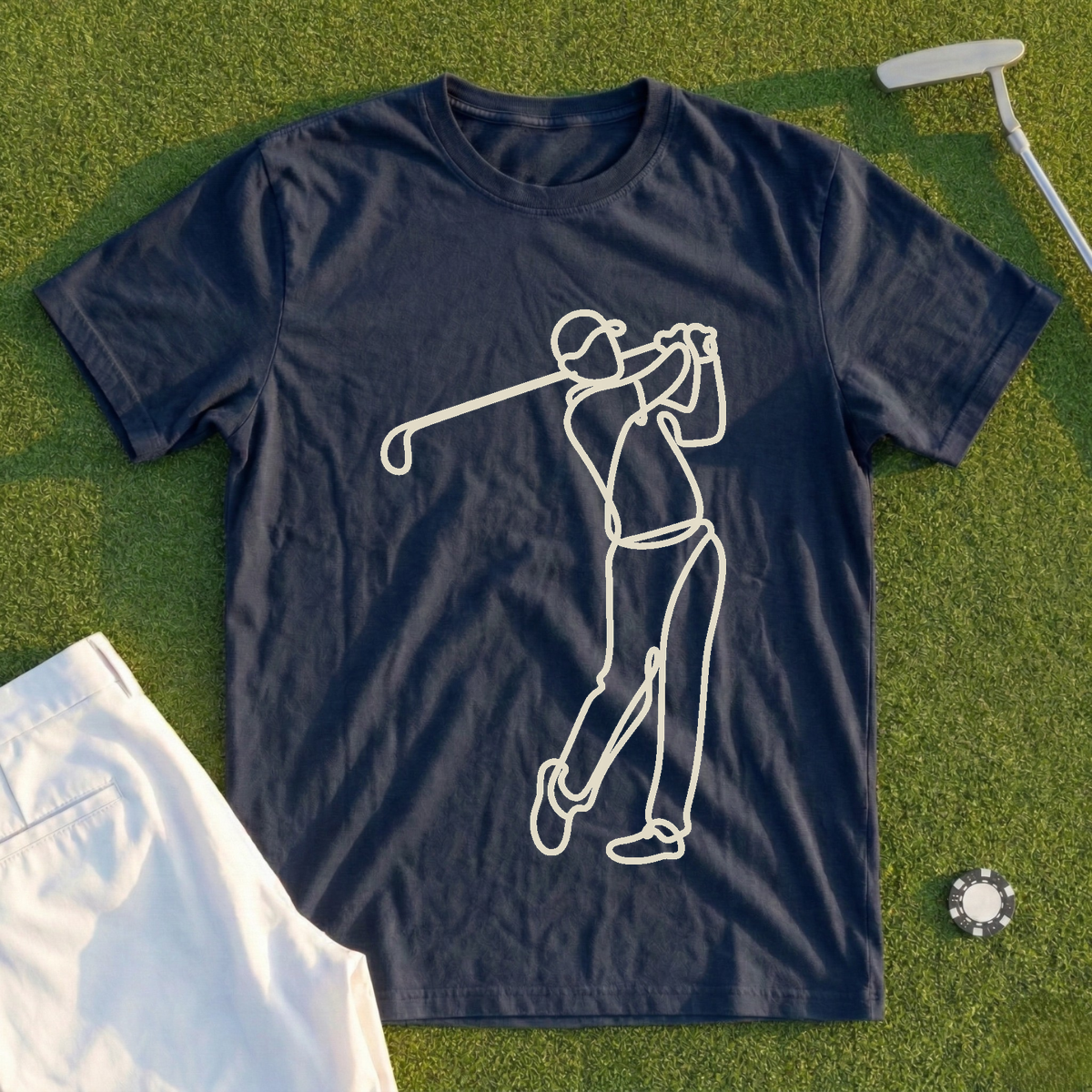 One Line One Swing Tee
