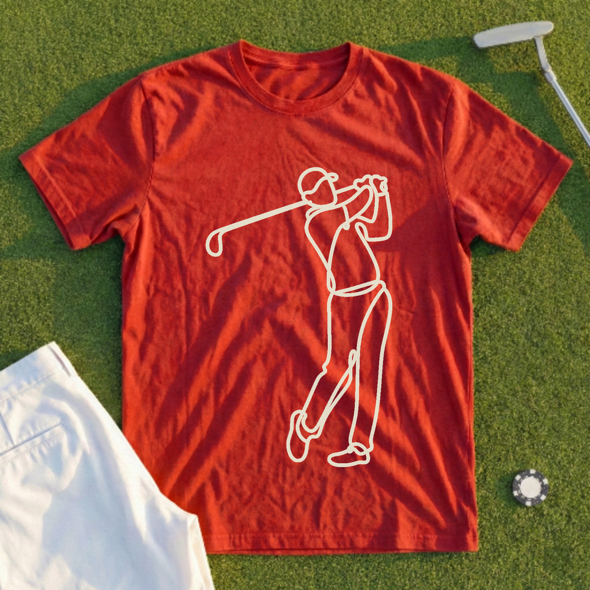 One Line One Swing Tee