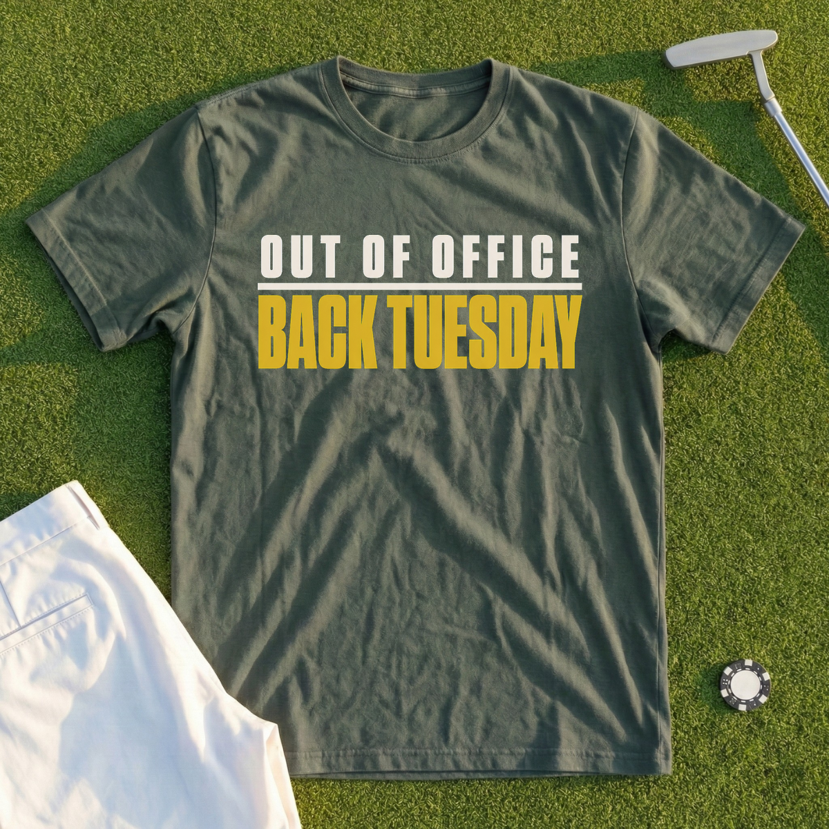 Out Of Office Back Tuesday Tee