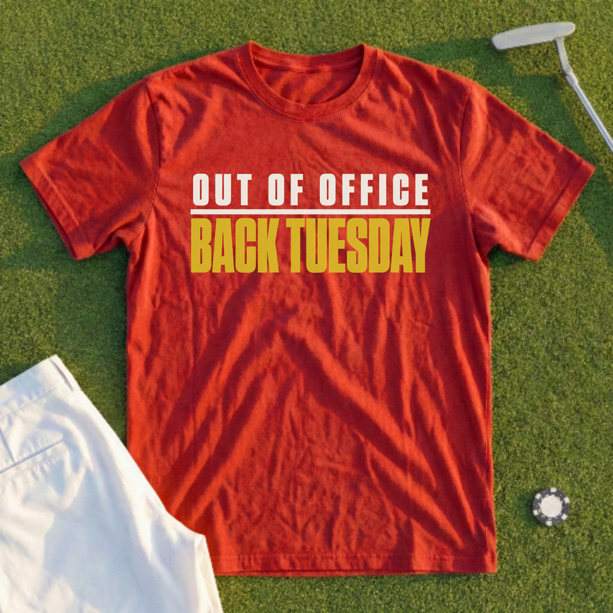Out Of Office Back Tuesday Tee