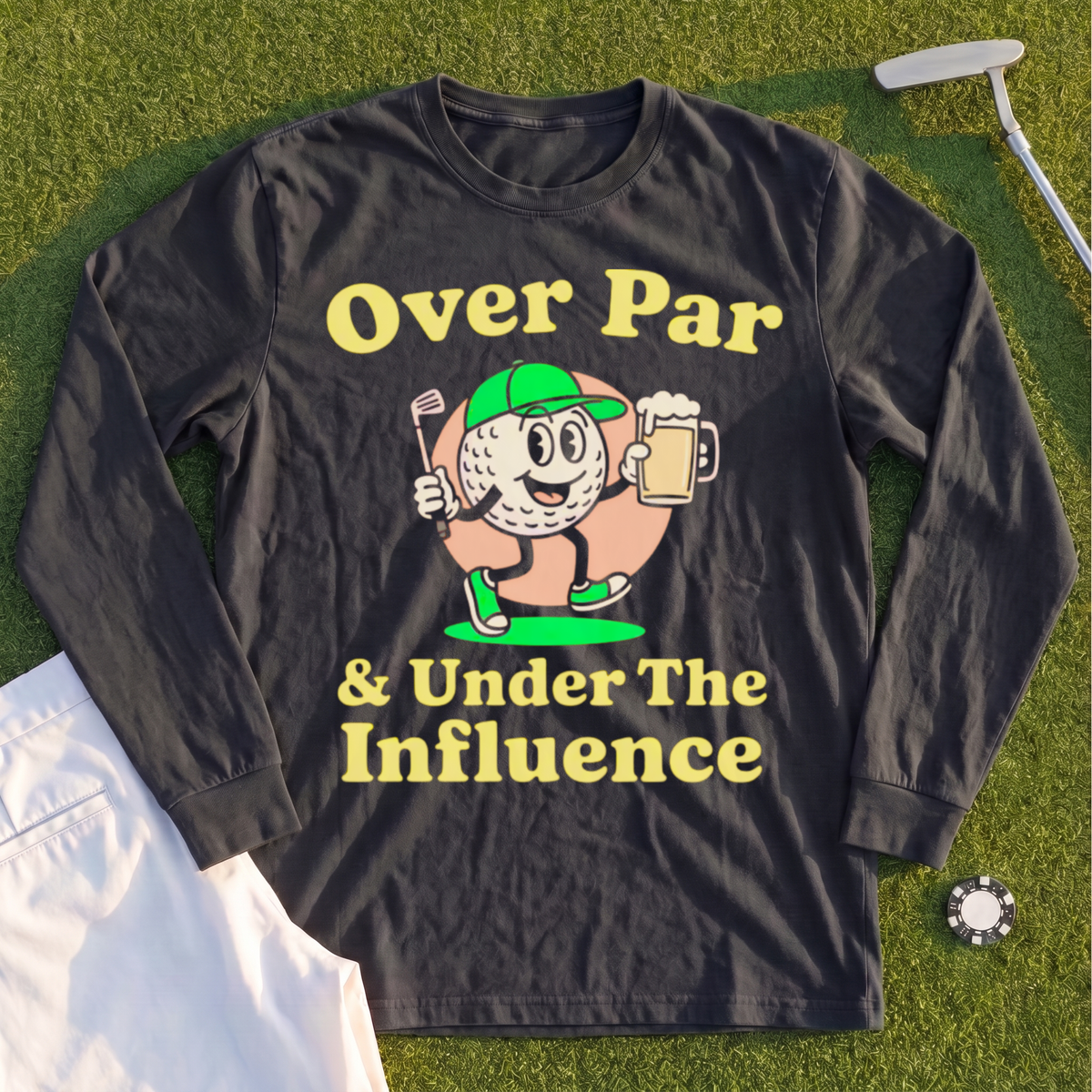 Over And Under It Long Sleeve Tee