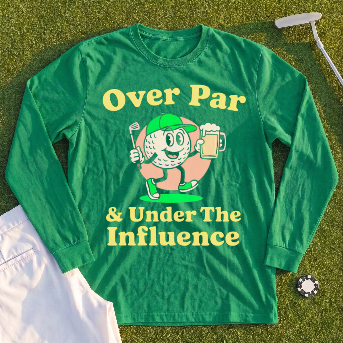 Over And Under It Long Sleeve Tee