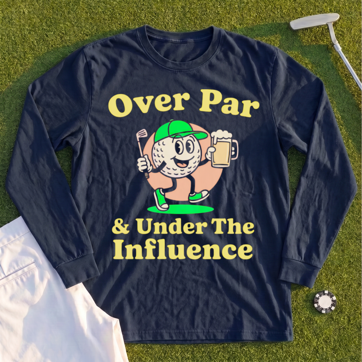 Over And Under It Long Sleeve Tee