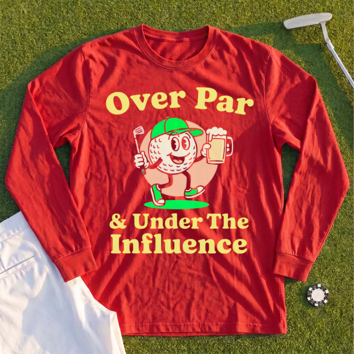 Over And Under It Long Sleeve Tee