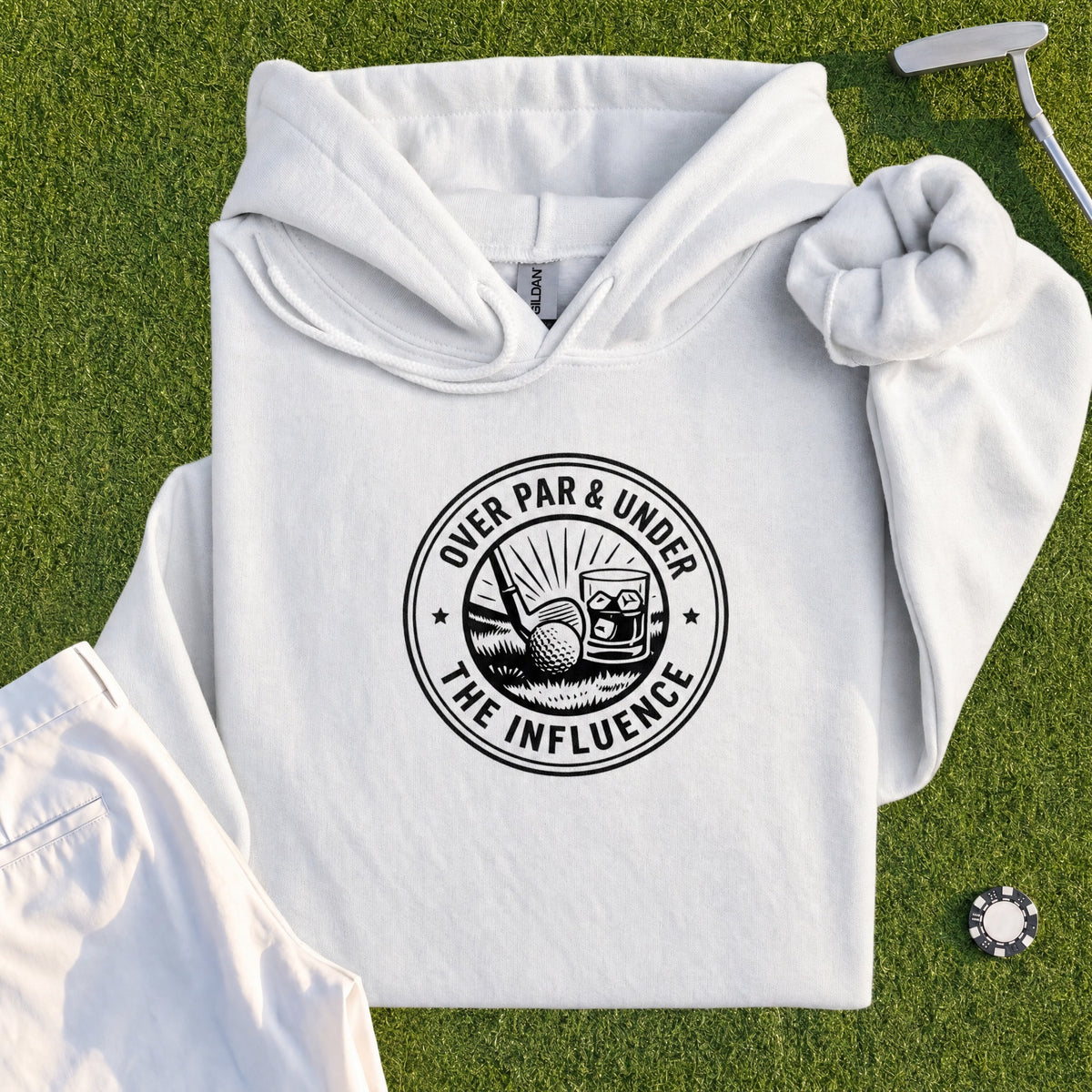 Over Par & Under The Influence Hoodie