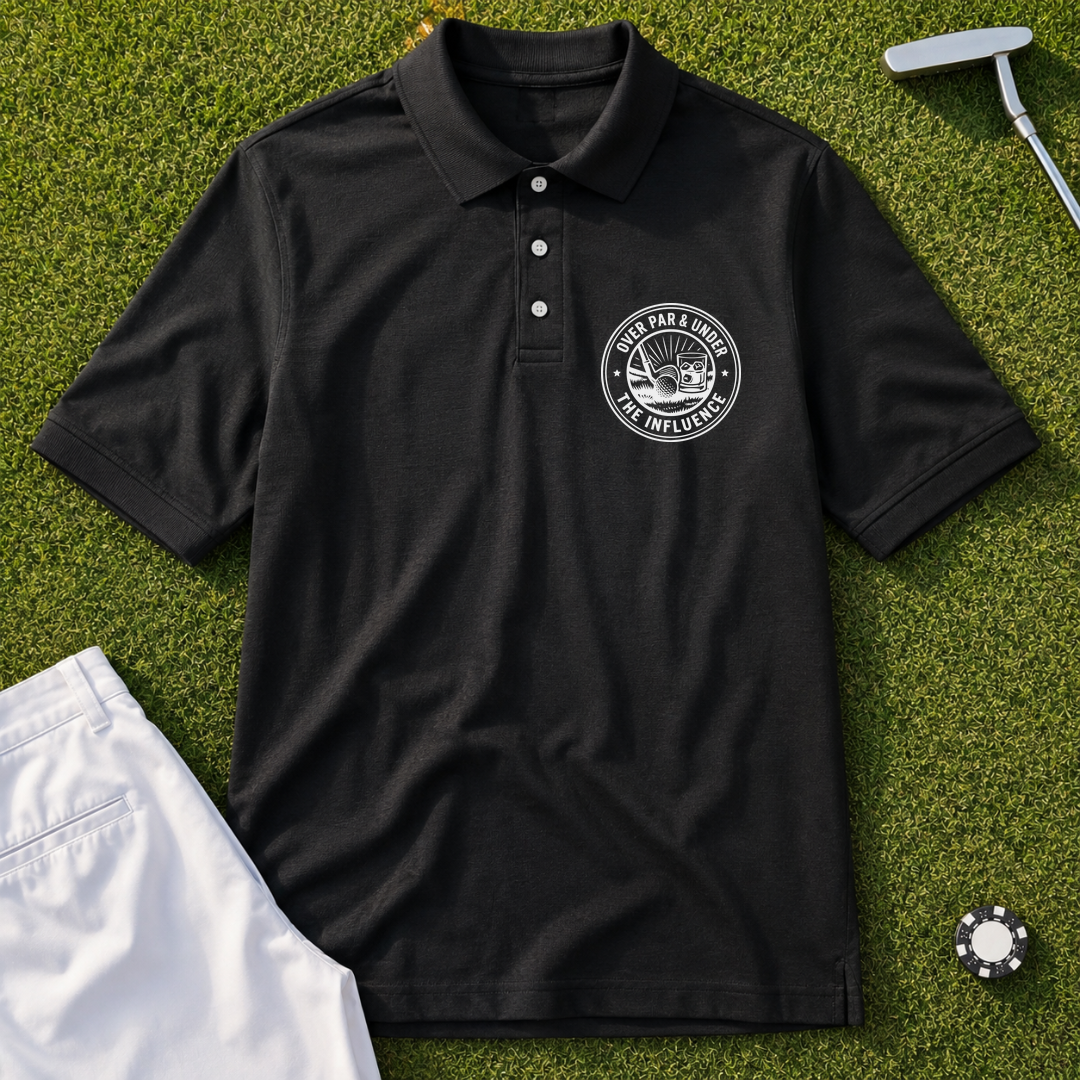 Over Par & Under The Influence Polo