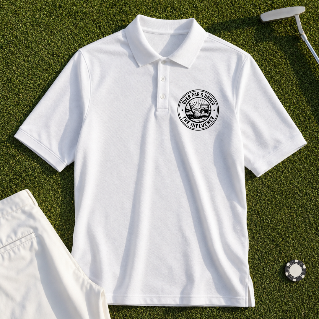 Over Par & Under The Influence Polo