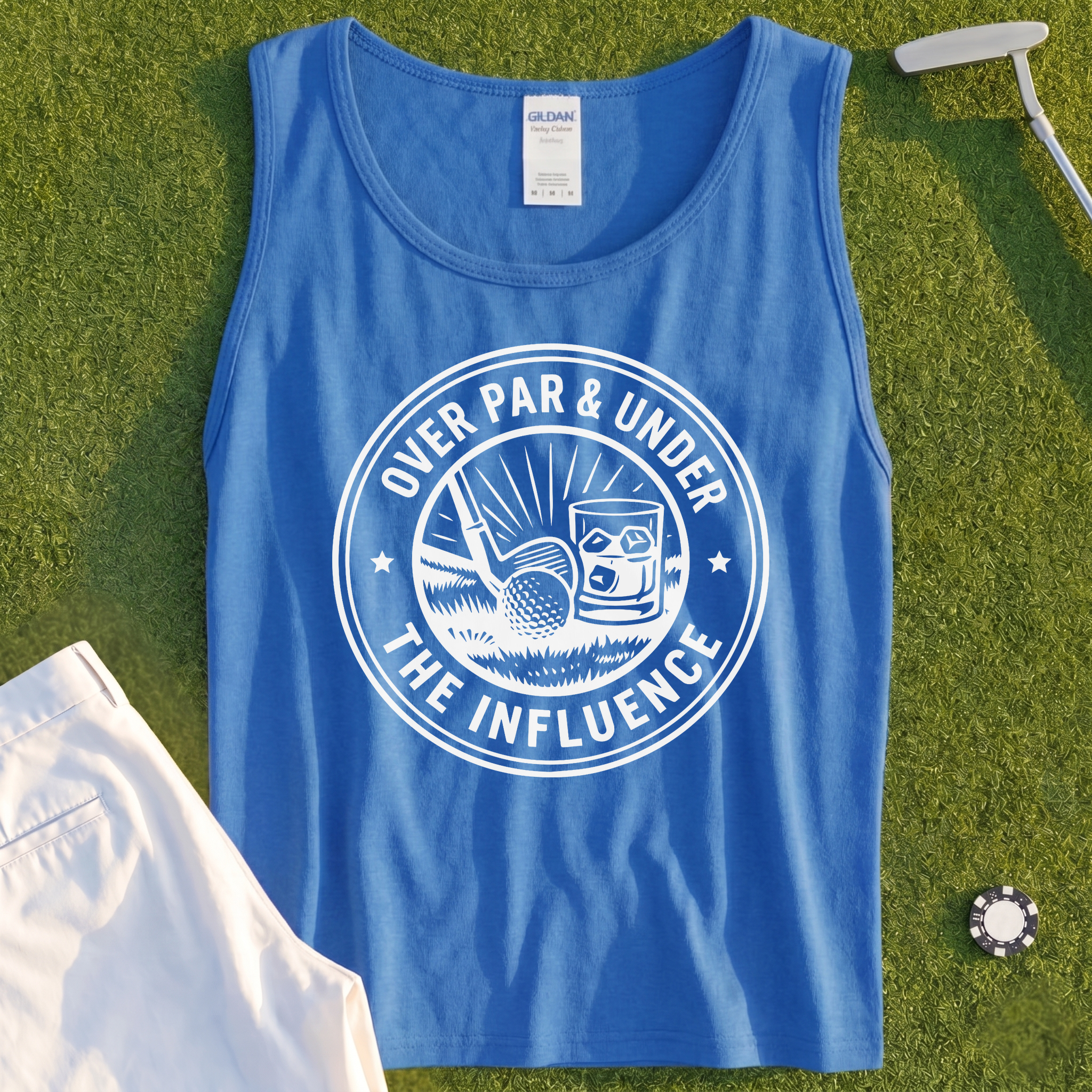 Over Par & Under The Influence Tank