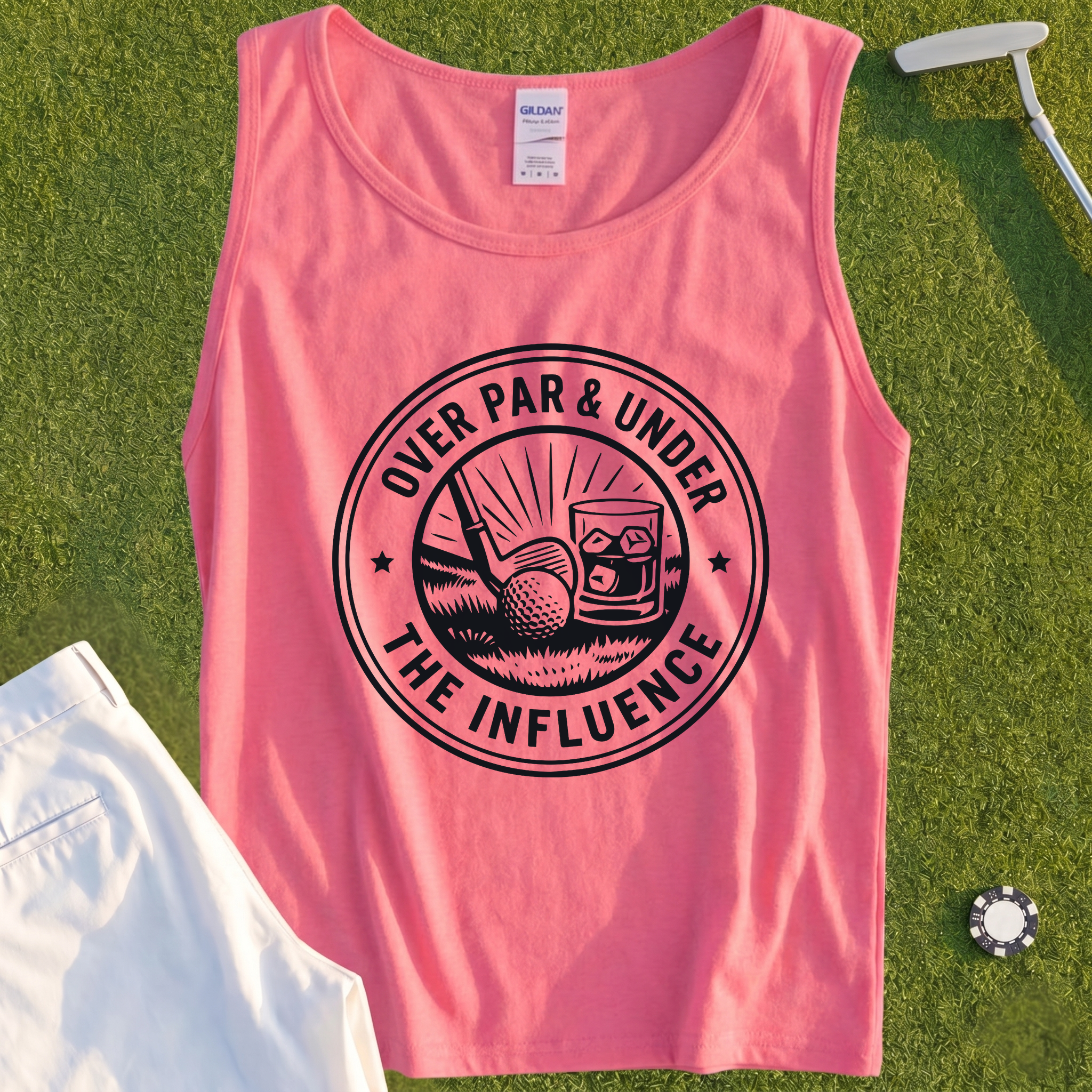 Over Par & Under The Influence Tank