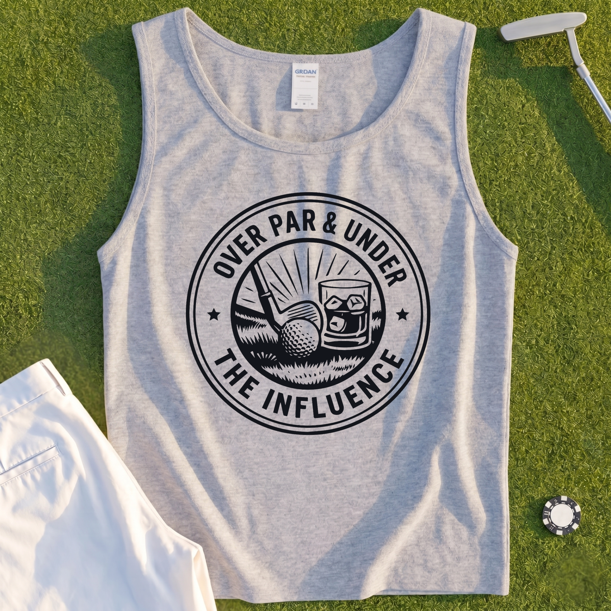 Over Par & Under The Influence Tank