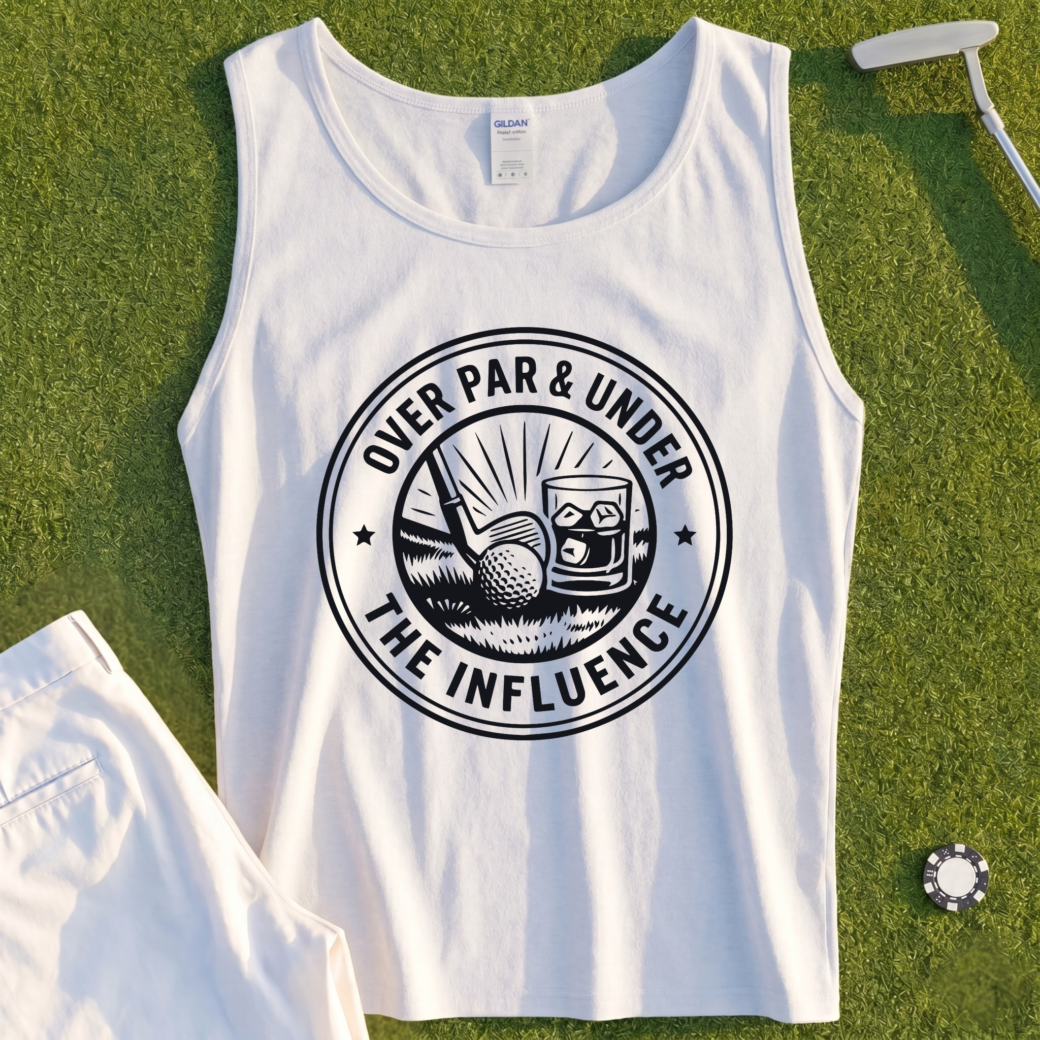 Over Par & Under The Influence Tank