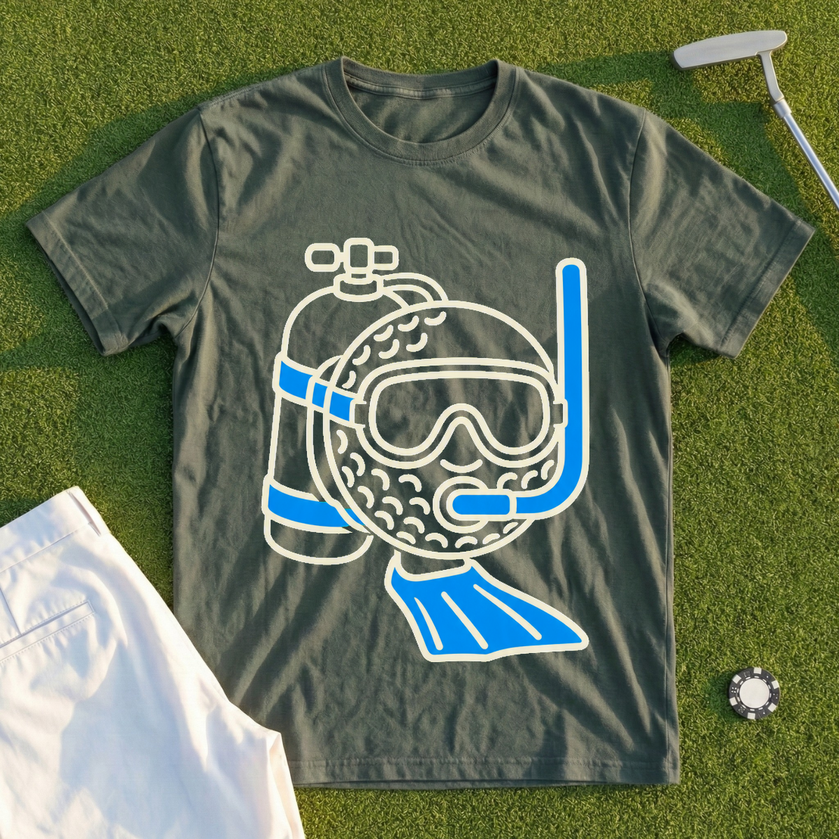 Overpacked For The Pond Tee