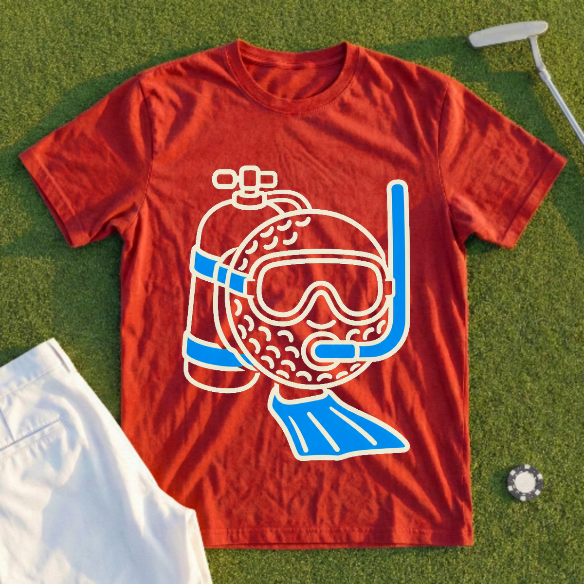 Overpacked For The Pond Tee