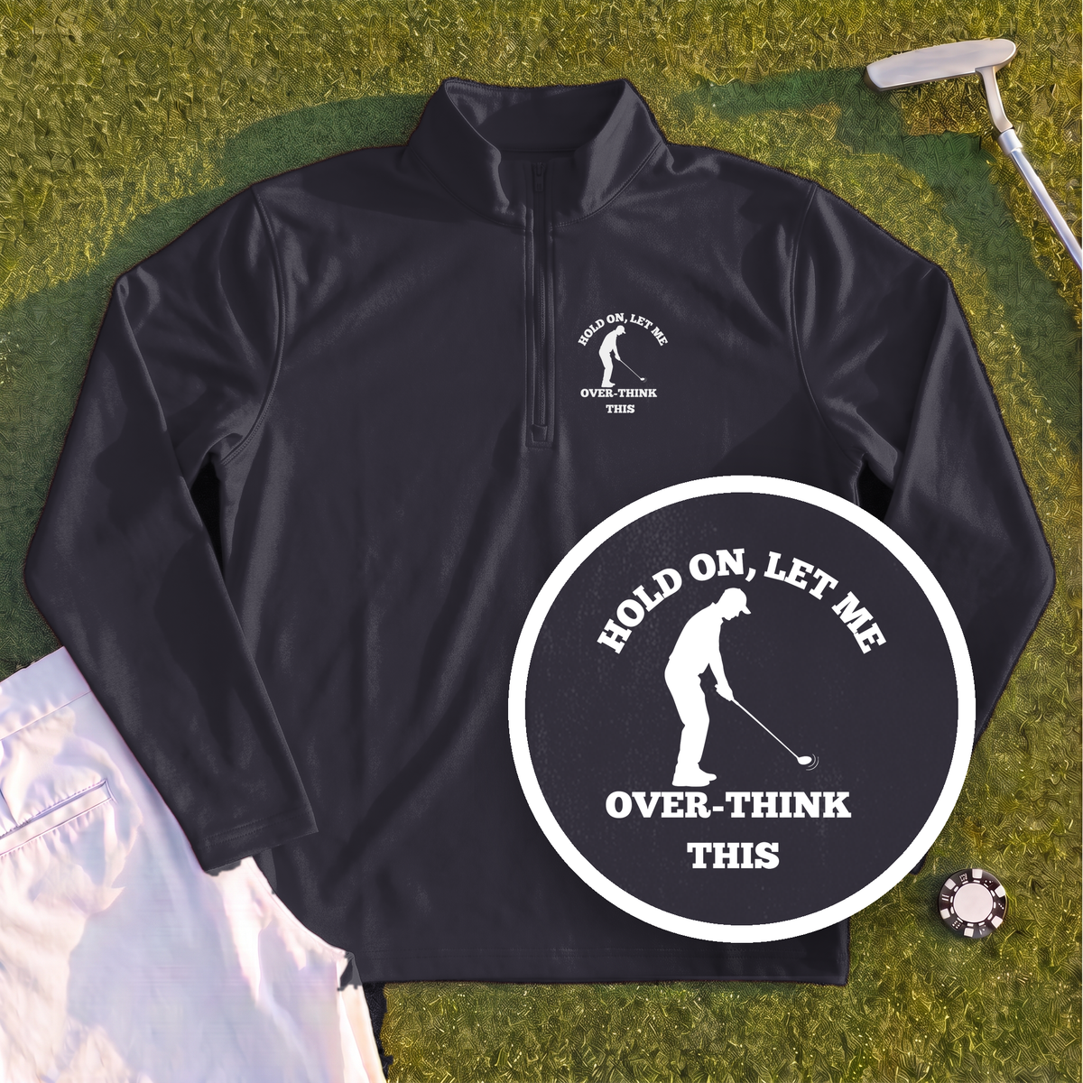 Overthinking Quarter Zip
