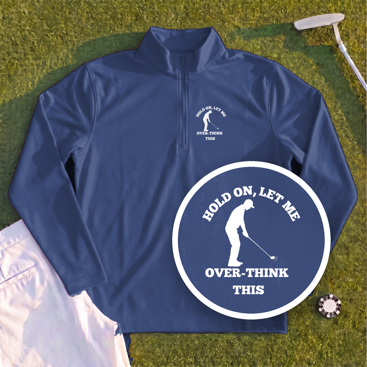 Overthinking Quarter Zip