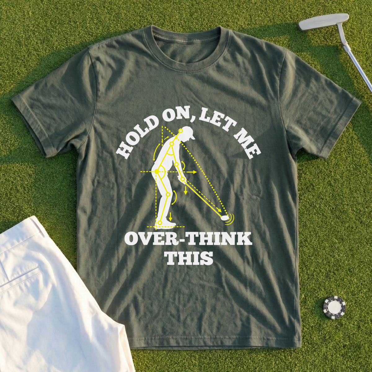 Overthinking Swing Analysis Tee