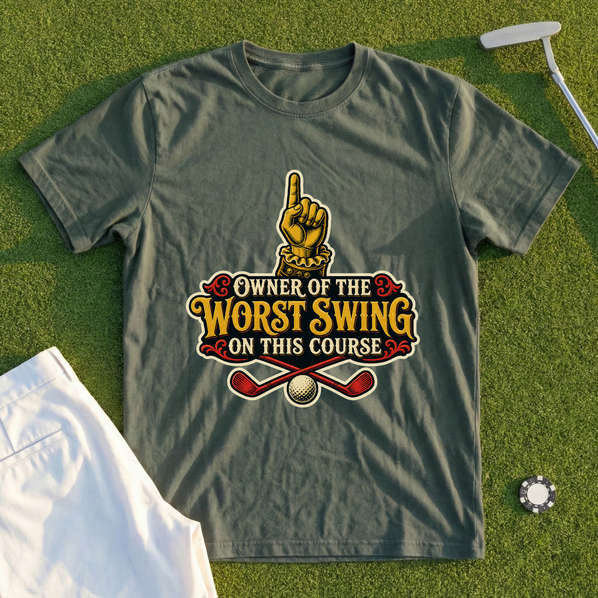 Owner Of The Worst Swing On This Course Tee