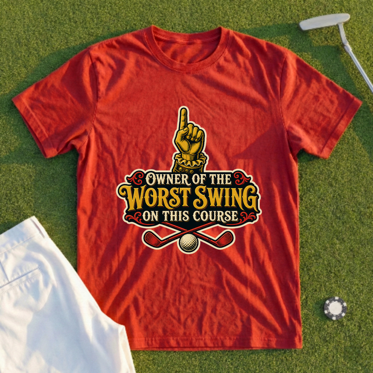 Owner Of The Worst Swing On This Course Tee