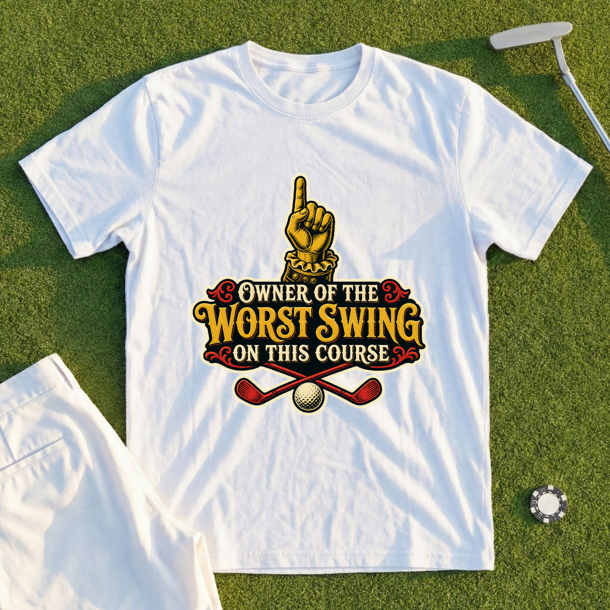 Owner Of The Worst Swing On This Course Tee