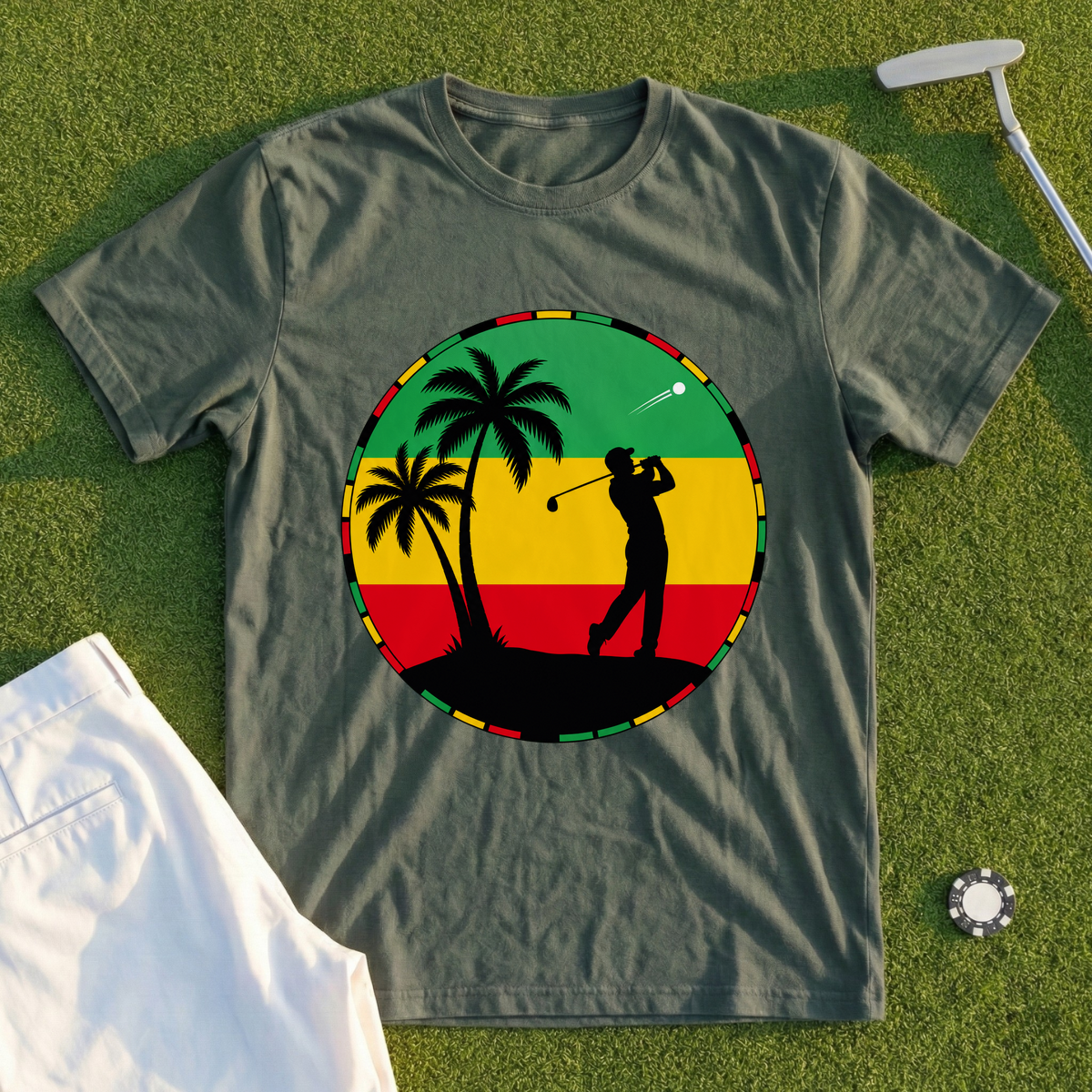 Palm Disc Tee Off Tee