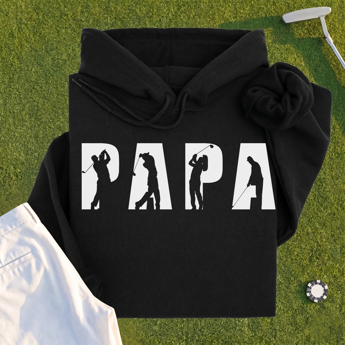 Papa Golfer Hoodie