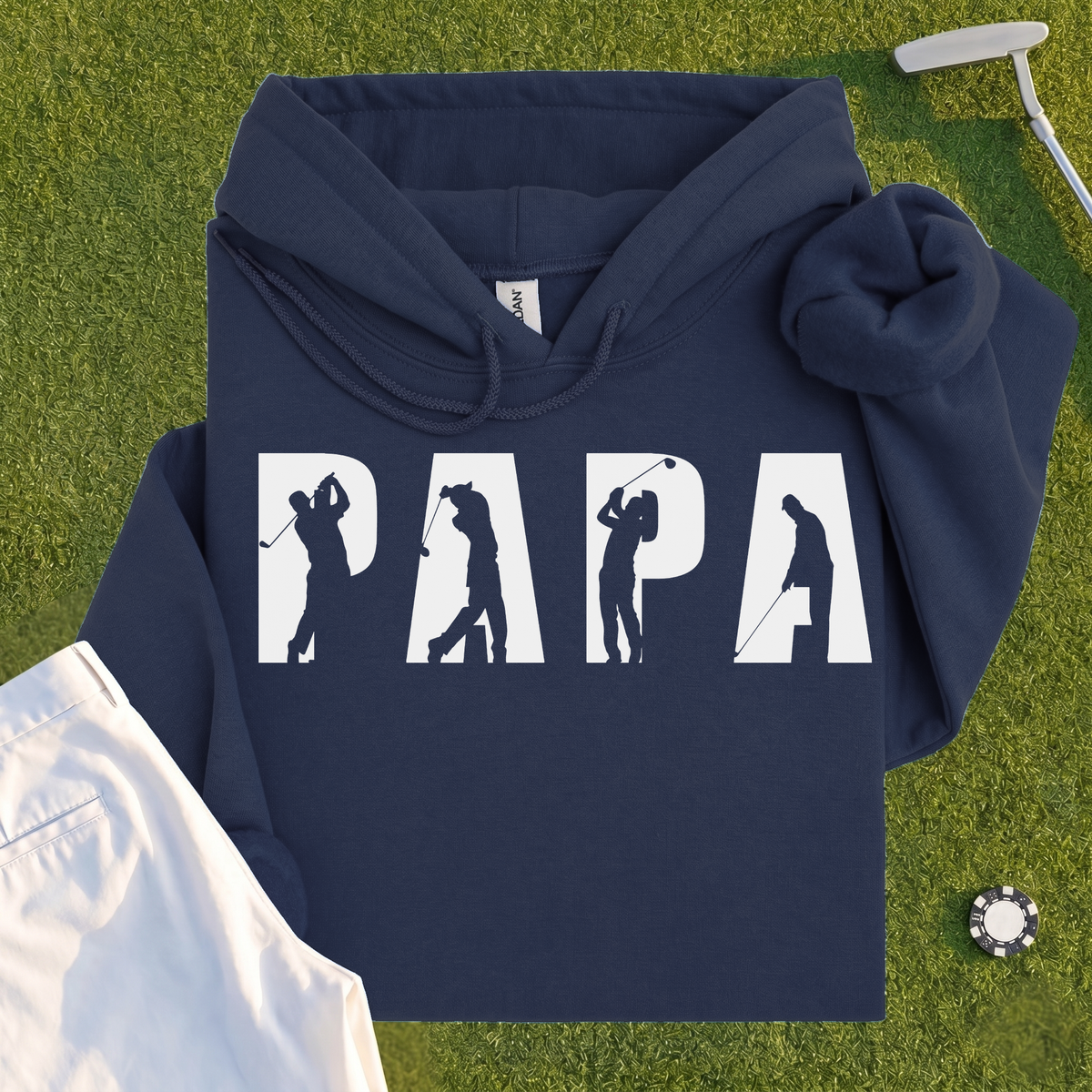 Papa Golfer Hoodie