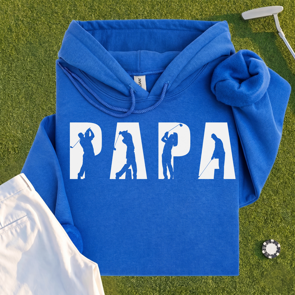 Papa Golfer Hoodie