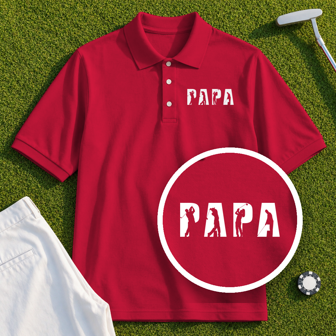 Papa Golfer Performance Polo