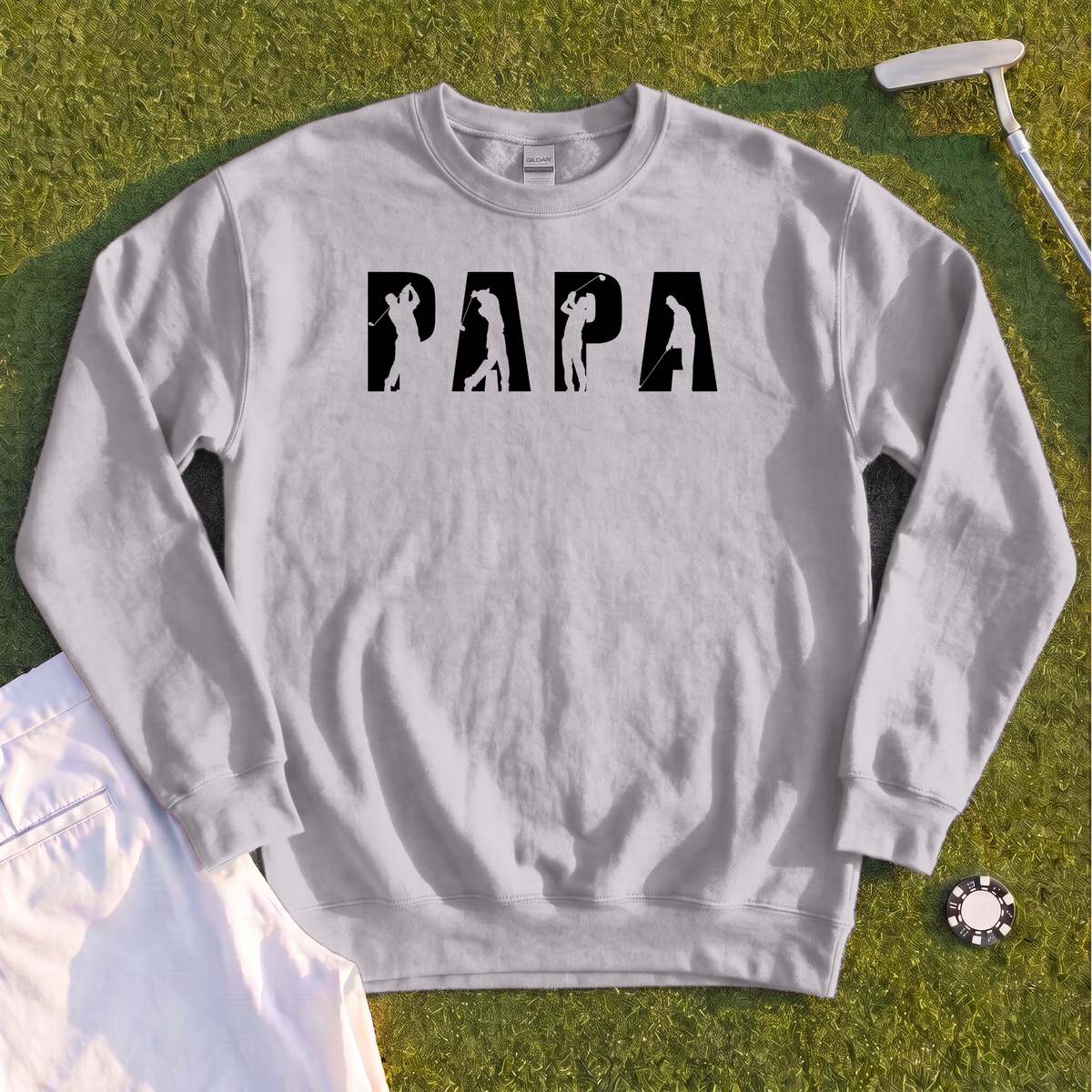 Papa Golfer Sweatshirt