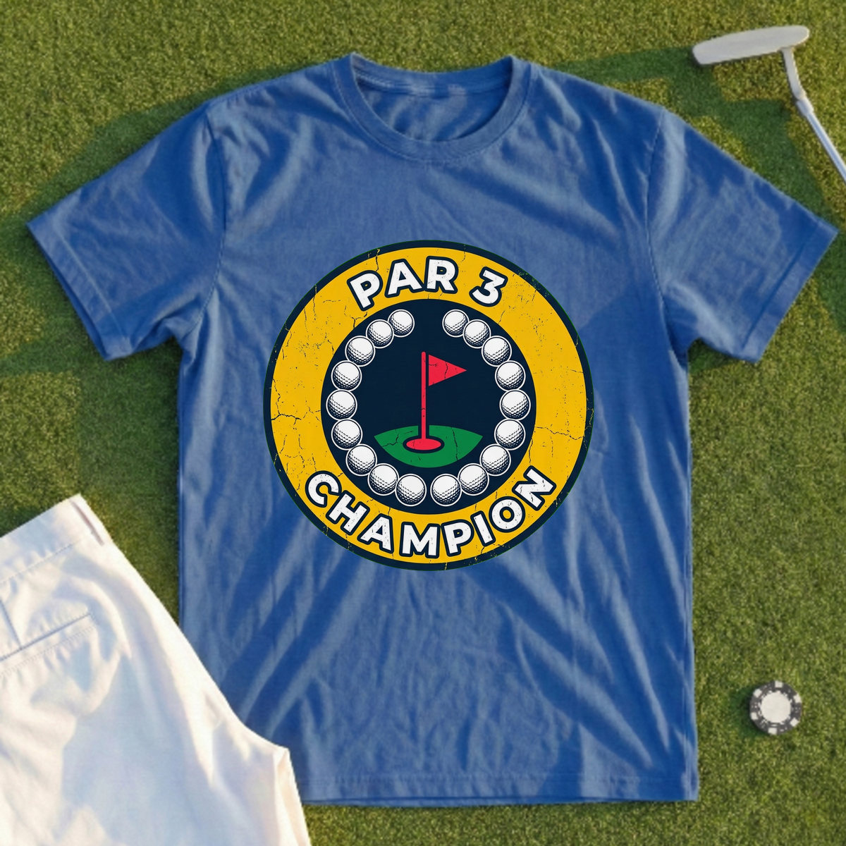 Par 3 Champion Medal Tee