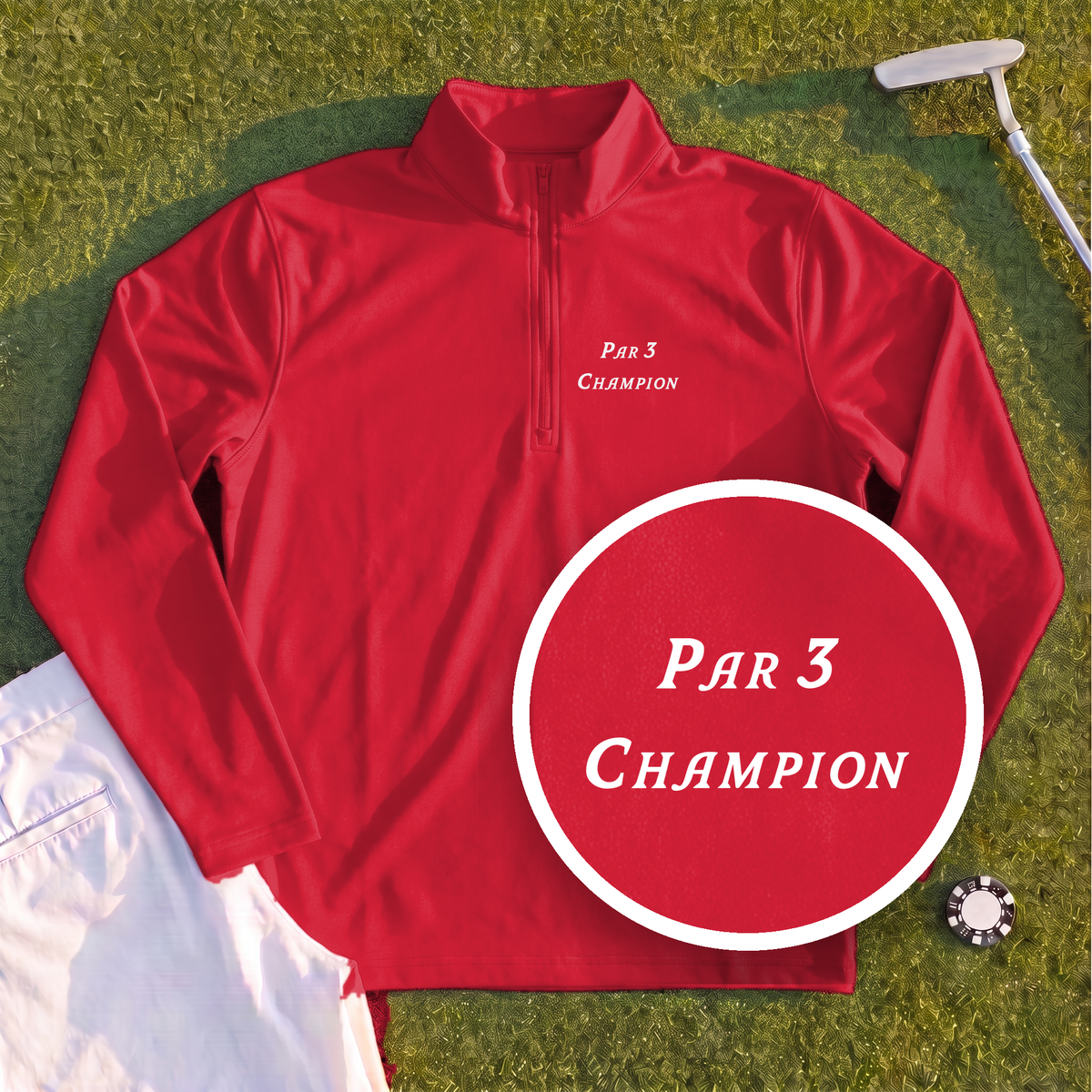 Par 3 Champion Quarter Zip