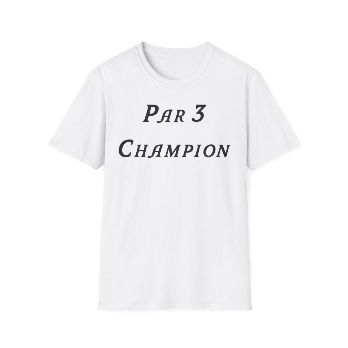 Par 3 Champion Tee in White